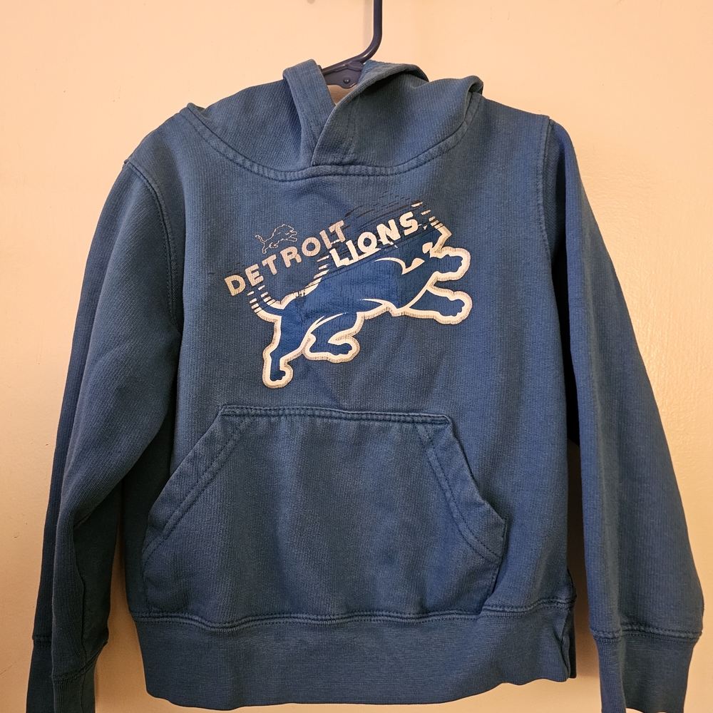 Detroit Lions Blue Hoodie